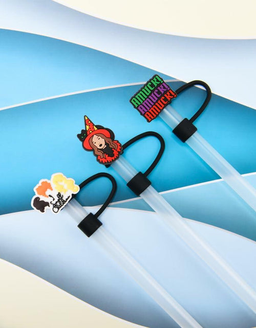 Load image into Gallery viewer, CovCap Compatible Stanley 30&amp;40oz Tumbler Halloween Silicone Straw Covers 8pcs
