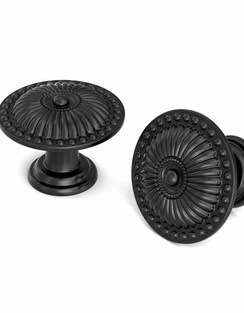 Load image into Gallery viewer, homdiy 20 Pack Round Cabinet Knobs Brushed Gold Zinc Modern Hardware
