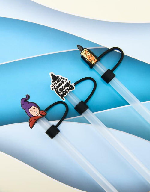 Load image into Gallery viewer, CovCap Compatible Stanley 30&amp;40oz Tumbler Halloween Silicone Straw Covers 8pcs
