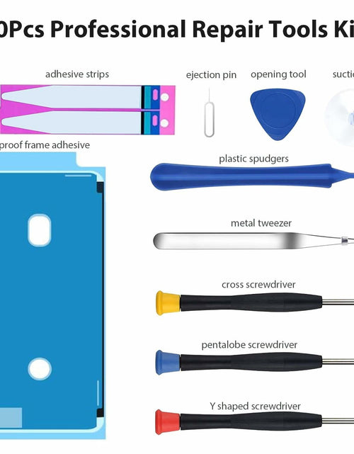 Load image into Gallery viewer, Venenio iPhone 5S/5C Battery 4500mAh Ultra-High Capacity Replacement Kit
