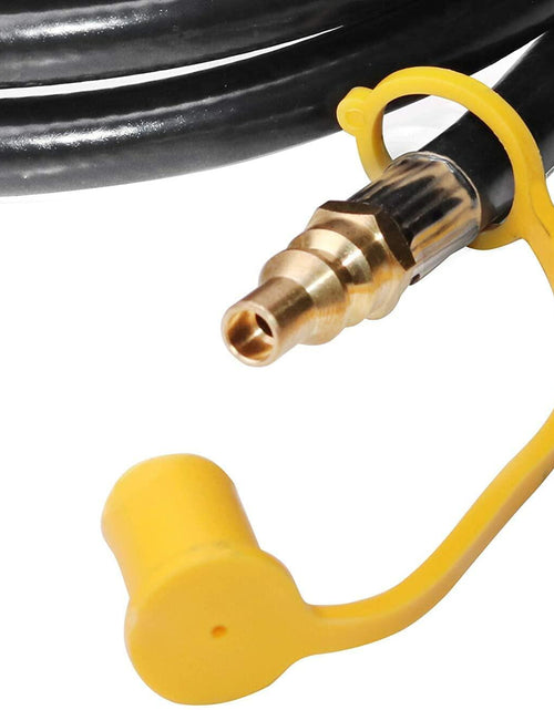 Load image into Gallery viewer, DOZYANT 12ft 1/4" Quick Connect RV Propane Hose Converter for 1 LB Bottle
