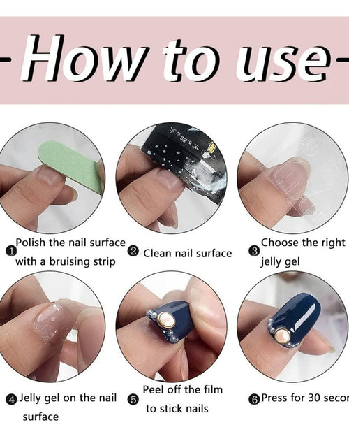Load image into Gallery viewer, Mexican Press on Nails 24pcs Oval False Nails with Glue Flag Hat Design
