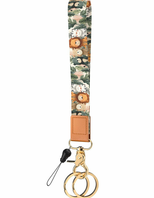 Load image into Gallery viewer, Handlein Wristlet Keychain Key Holder Lanyard for Keys Slash Size Large
