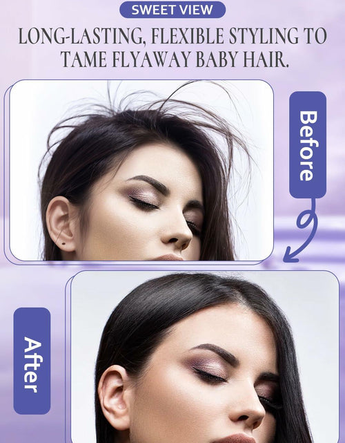 Load image into Gallery viewer, SWEET VIEW Hair Wax Stick &amp; Brush Lavender Scent Hair Tamer Pomade Kids
