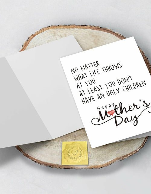 Load image into Gallery viewer, CSMOSJgreetings Funny Mothers Day Card from Children Naughty Gift Color #10
