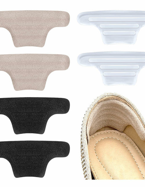 Load image into Gallery viewer, mickee Gel Heel Cushion Pads Inserts for Men Women One Size Shoes 3 Pairs
