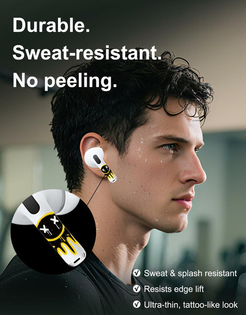 Load image into Gallery viewer, ROCKMAX Luminous AirPods Skins 2nd Gen Skull 237 Glow Sticker Wraps
