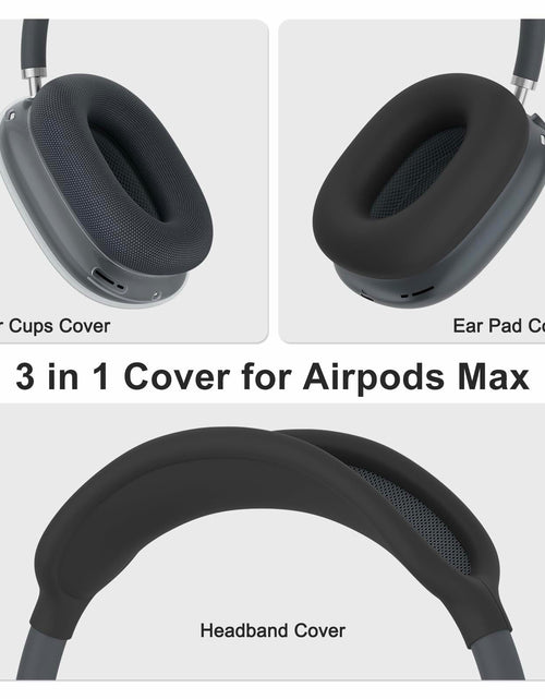 Load image into Gallery viewer, Vanjua AirPods Max Case Cover 3-in-1 Silicone Clear Cactus Color 2024/2020
