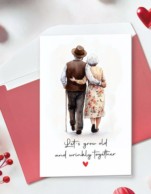 Load image into Gallery viewer, Pawzity Anniversary Birthday Card for Couple 5.3x8in with Envelope Color04
