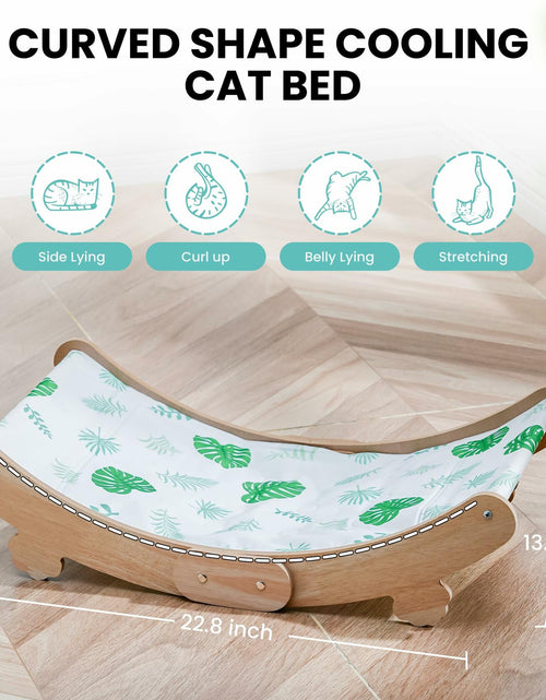 Load image into Gallery viewer, [Like New] HiPetpy Cooling Cat Hammock Chair with Water Mat Grey Large
