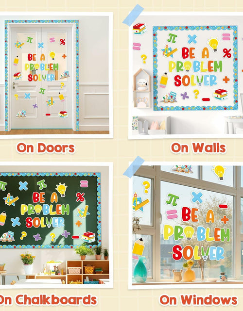 Load image into Gallery viewer, Mosailles Spanish Bulletin Board Paper Stickers Set 54pcs  School Decor
