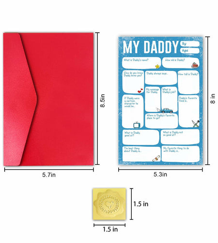 CSMOSJgreetings DIY Father’s Day Card Fill in the Blank Thank You Card from Son