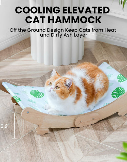 Load image into Gallery viewer, [Like New] HiPetpy Cooling Cat Hammock Chair with Water Mat Grey Large
