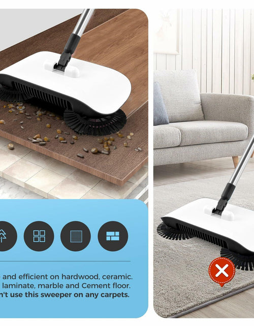 Load image into Gallery viewer, SumYanHing Sweeper Cleaner with 7 Replacement Parts for Hardwood Floors Blue
