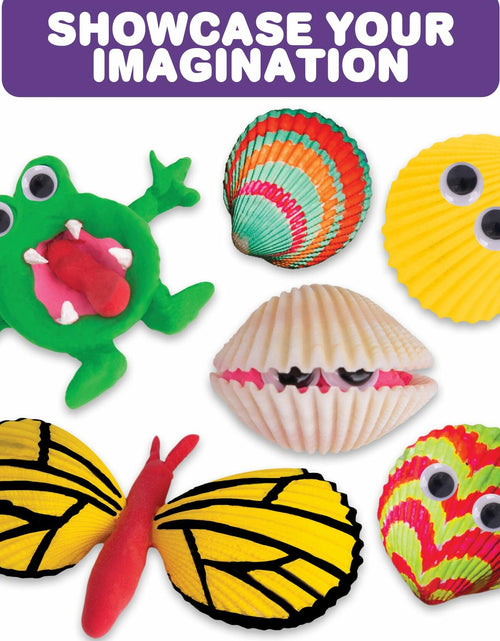 Load image into Gallery viewer, ArtCreativity Shell Painting Kit Kids Craft Supplies Creative Fun Ages 3+
