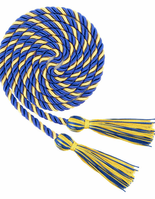 Load image into Gallery viewer, Slergut White Graduation Cords 67" Long Tassels Honor Accessories
