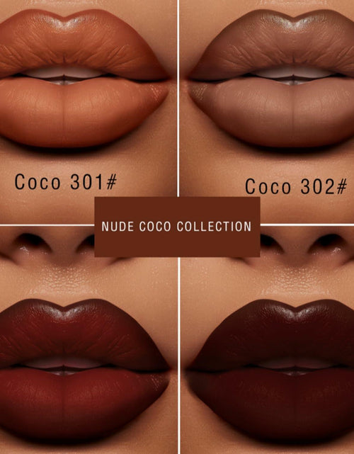 Load image into Gallery viewer, MAEPEOR Semi Matte Lipstick Creamy Natural Nude Color 303 0.71oz
