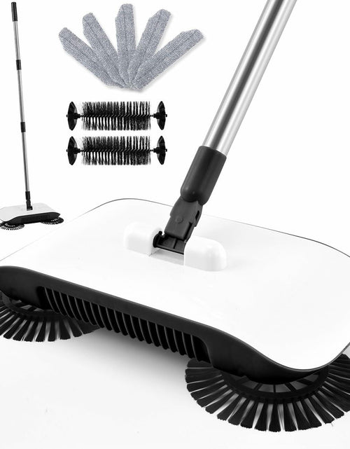 Load image into Gallery viewer, SumYanHing Sweeper Cleaner with 7 Replacement Parts for Hardwood Floors Blue
