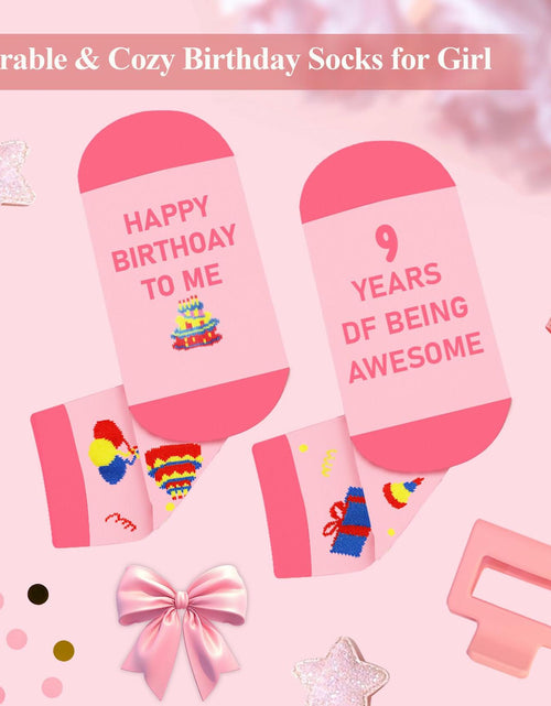 Load image into Gallery viewer, FUVLIFE 7 Year Old Girl Birthday Gifts Glass Decorations Theme 7 Size M 7
