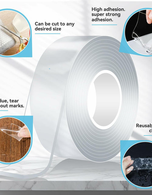 Load image into Gallery viewer, Lahedomege Strong Heavy Duty Double Sided Tape 9.84FT 1.18" Wide

