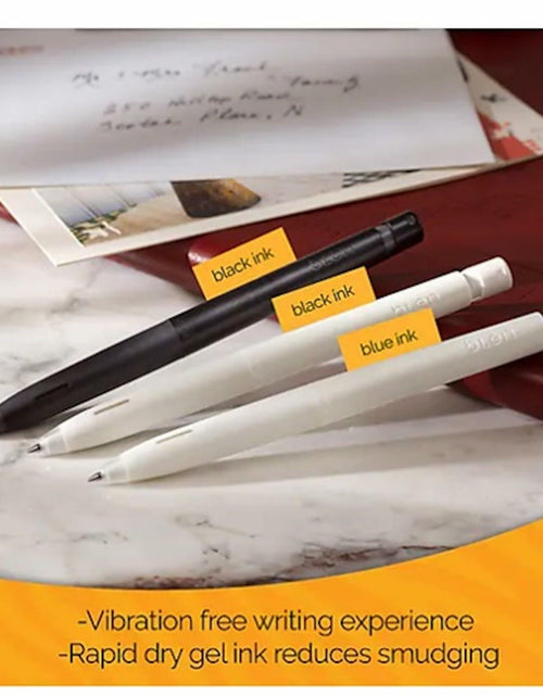 Load image into Gallery viewer, Zebra Pen Retractable Gel Pen bLen 0.7mm Medium Point Black Ink
