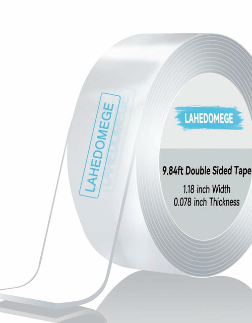 Load image into Gallery viewer, Lahedomege Strong Heavy Duty Double Sided Tape 9.84FT 1.18" Wide
