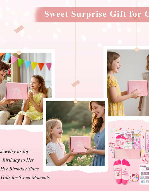 Load image into Gallery viewer, FUVLIFE 7 Year Old Girl Birthday Gifts Glass Decorations Theme 7 Size M 7
