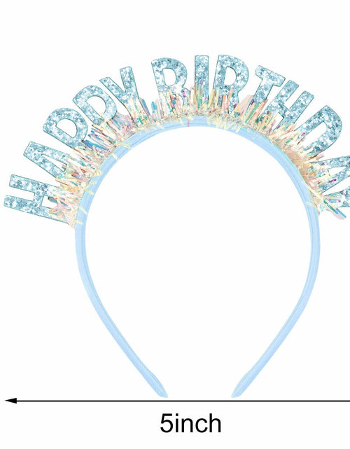 Load image into Gallery viewer, COCIDE Birthday Headbands for Women &amp; Girls Happy Birthday Tiara Party Crown
