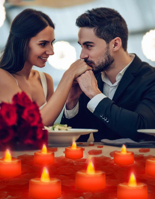 Load image into Gallery viewer, [Like New] LSVGSAK Romantic LED Candle Lights &amp; 1000pcs Red Rose Petals Set
