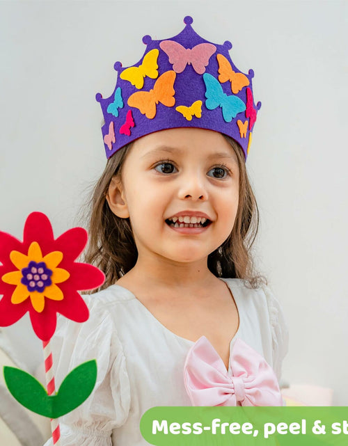 Load image into Gallery viewer, jackinthebox Butterflies Costume Craft Kit 3 Craft Projects Ages 3-5 OPEN BOX
