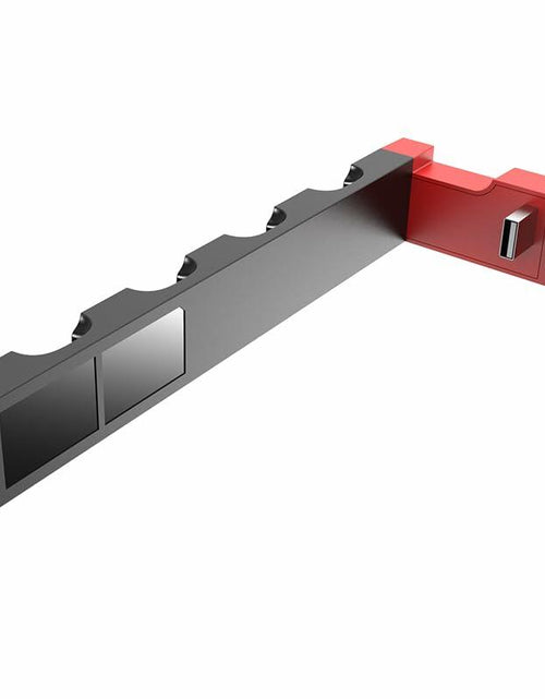 Load image into Gallery viewer, Bestswitches Charging Dock Station for Switch&amp;Switch OLED 4Controllers Red-Black
