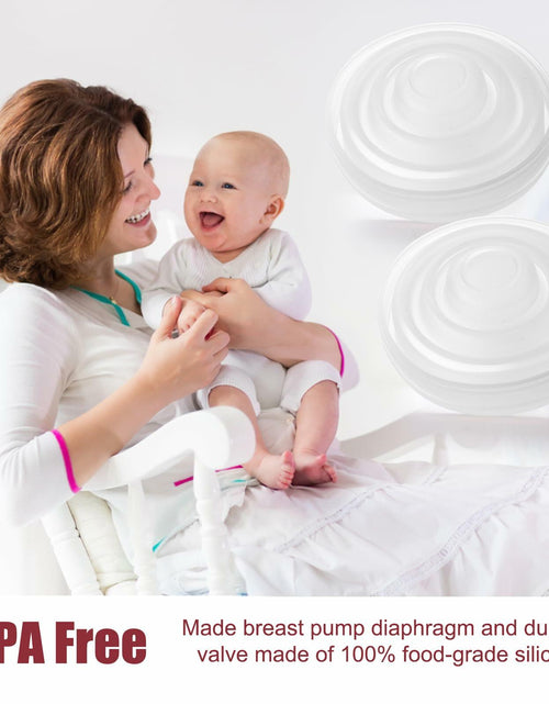 Load image into Gallery viewer, Mity rain 2pcs Silicone Diaphragm for Momcozy M5 Breast Pump Replacement Parts
