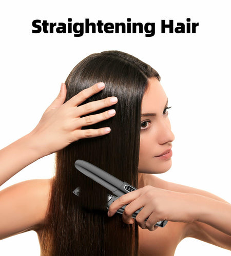 MARSDREAMS Portable HairStraightener Rechargeable  Straightening Wand for Travel