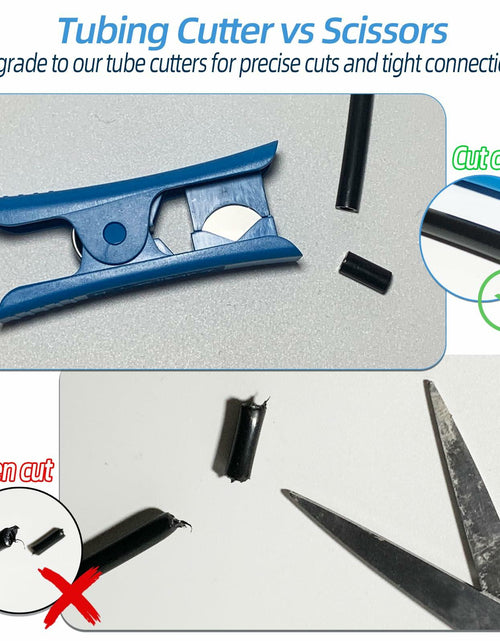 Load image into Gallery viewer, Spalolen Plastic Tubing Cutter Tool Hose Pipe Cutter for Nylon PVC 3/8" OD
