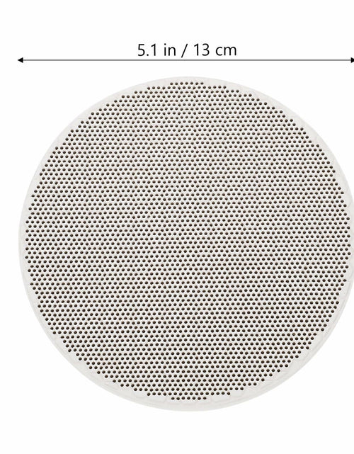 Load image into Gallery viewer, Tofficu Quartz Honeycomb Soldering Board Round 5.11x5.11x0.47in 2pcs As Shown

