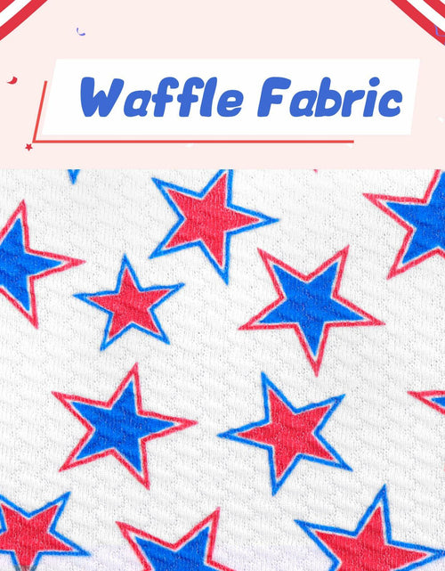 Load image into Gallery viewer, YanJie 4th of July Blue Stars Knotted Wide Headband Women Girls
