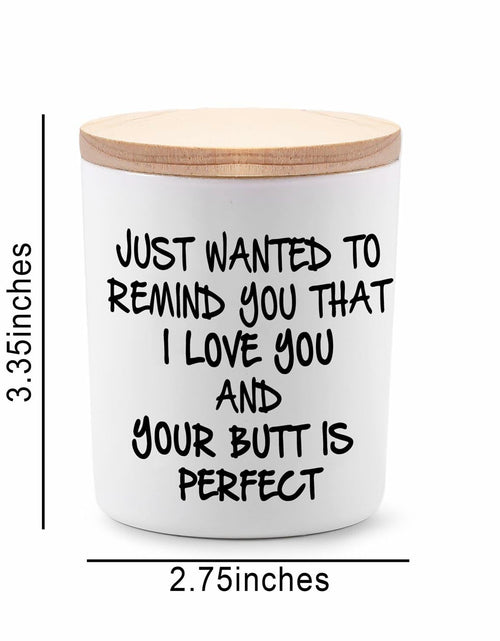 Load image into Gallery viewer, BFJLIFE Lavender Scented Soy Candle Gift for Women Girlfriend Wife 3.25x2.75in
