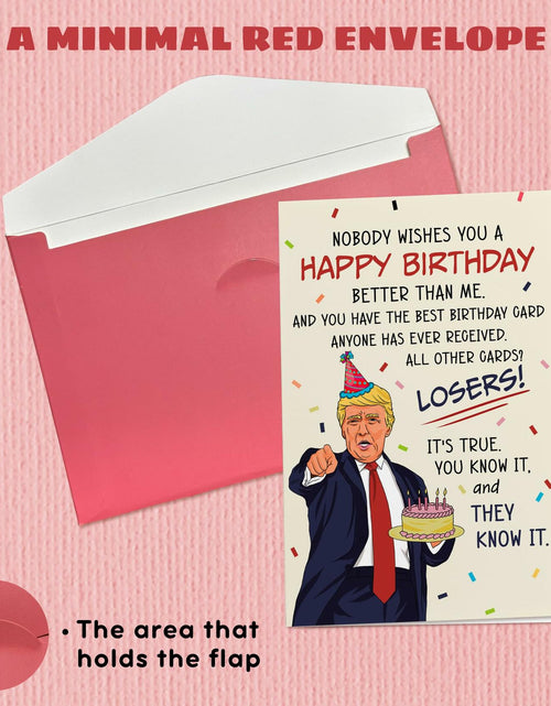 Load image into Gallery viewer, Pawzity Funny Fathers Day Card for Dad 5.3x8in Red Envelope Single
