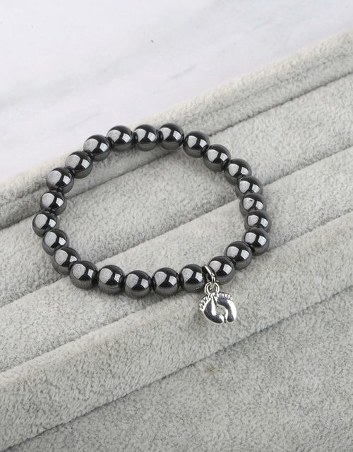 Load image into Gallery viewer, LQRI Bead Bracelet New Dad Gift Daddy To Be Pregnancy Announcement Small
