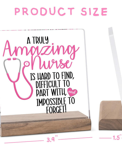 Load image into Gallery viewer, Nurse Gifts For Women Retirement Nurse Practitioner CNA RN Pink
