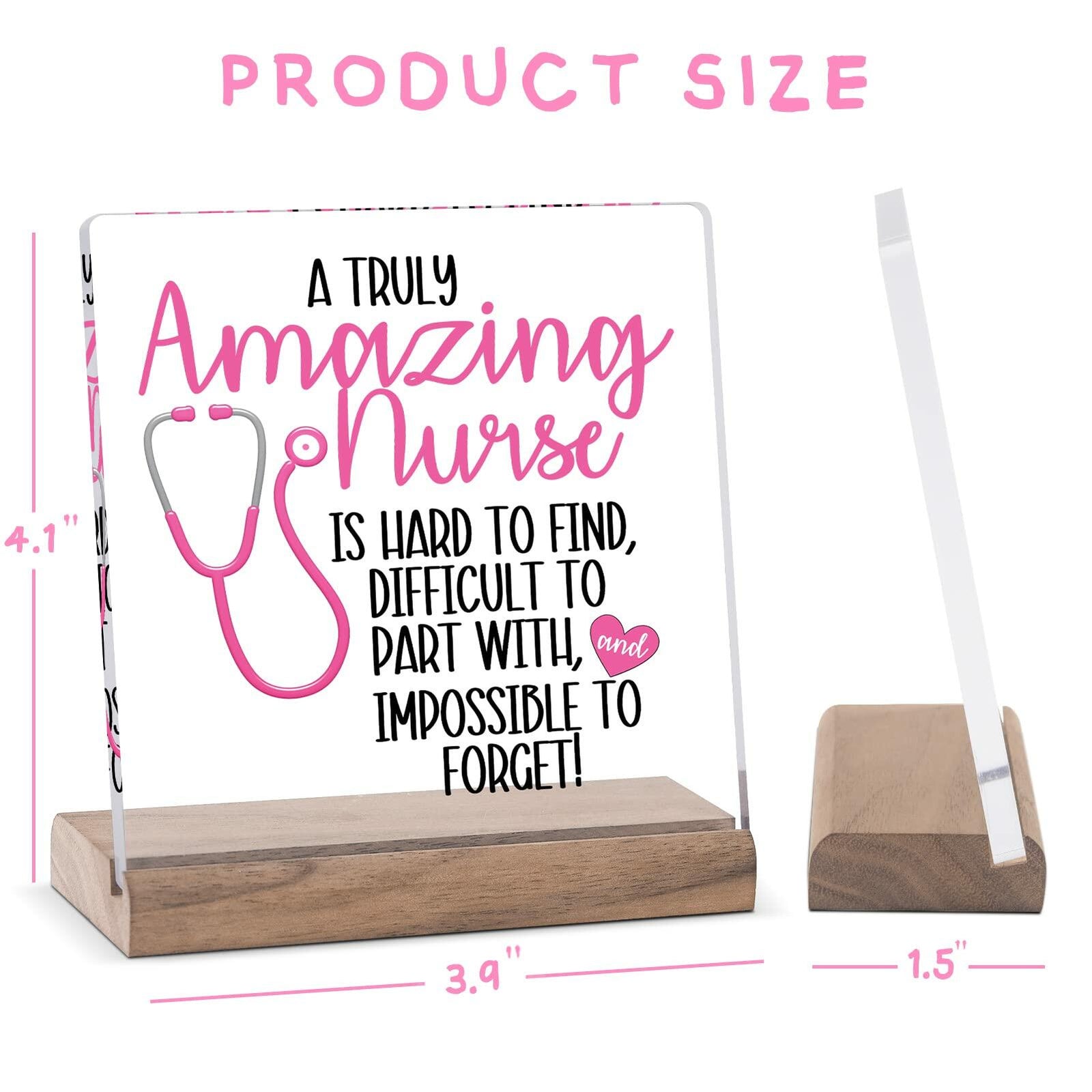 Nurse Gifts For Women Retirement Nurse Practitioner CNA RN Pink