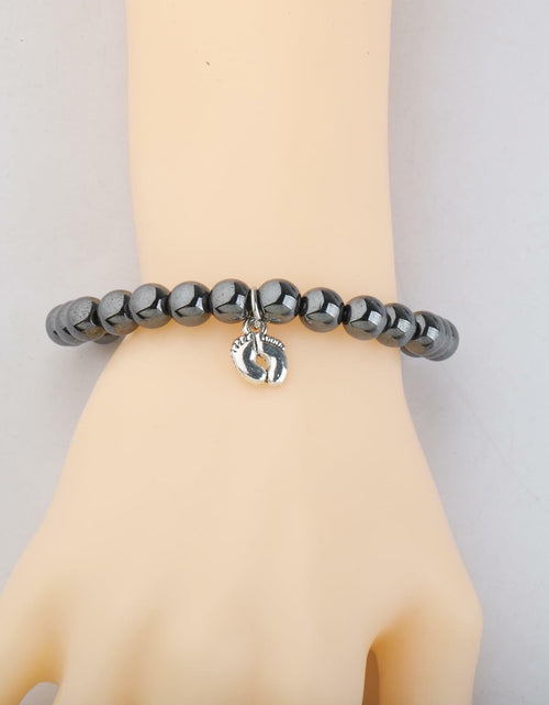 Load image into Gallery viewer, LQRI Bead Bracelet New Dad Gift Daddy To Be Pregnancy Announcement Small
