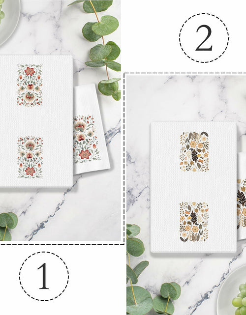 Load image into Gallery viewer, COWEB Pink Cheetah Decorative Hand Towels Set of 2 16x24 Inches
