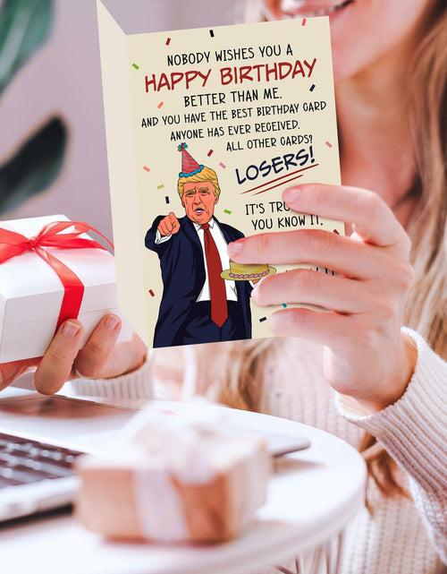 Load image into Gallery viewer, Pawzity Funny Fathers Day Card for Dad 5.3x8in Red Envelope Single
