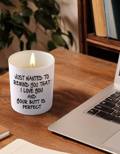Load image into Gallery viewer, BFJLIFE Lavender Scented Soy Candle Gift for Women Girlfriend Wife 3.25x2.75in
