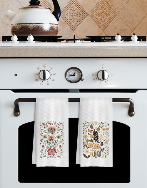 Load image into Gallery viewer, COWEB Pink Cheetah Decorative Hand Towels Set of 2 16x24 Inches
