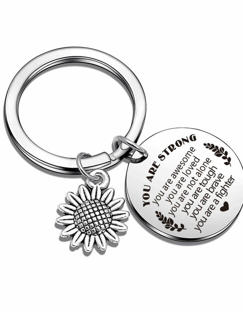 Load image into Gallery viewer, ASANHAO Get Well Soon Keychain Cancer Survivor Support Gift 1.18″
