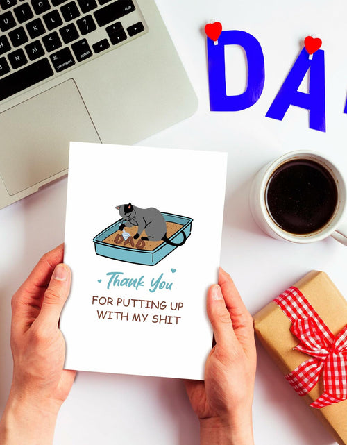 Load image into Gallery viewer, Heyshoo Wrestling Father's Day Card Cute Slammin' Gift Colorful Cartoon
