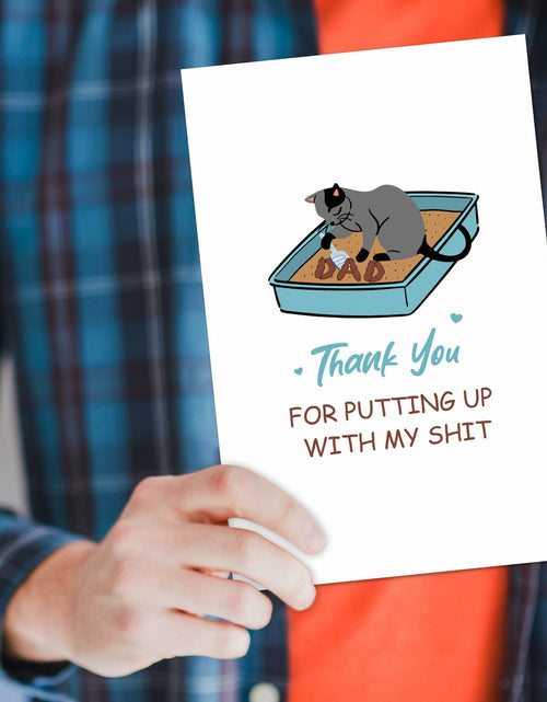 Load image into Gallery viewer, Heyshoo Wrestling Father's Day Card Cute Slammin' Gift Colorful Cartoon
