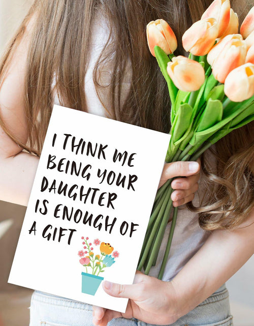 Load image into Gallery viewer, CSMOSJgreetings Mothers Day Card from Daughter Cheeky Gift Color #1

